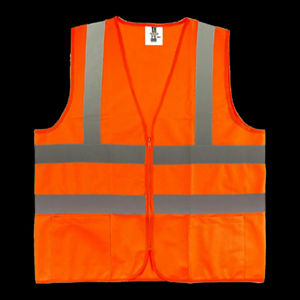 Chaleco reflectante de construcción al por mayor con múltiples bolsillos uniforme de trabajo de alta visibilidad para ropa de protección de seguridad - Product Image 4