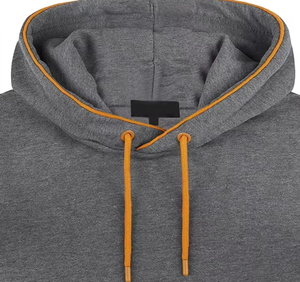 Sudaderas con capucha de algodón orgánico 350 GSM para hombre, ropa de calle informal de alta calidad a granel - Product Image 4