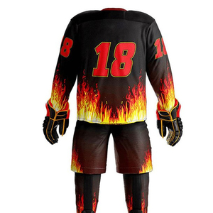 Tenues de hockey sur glace pour hommes à prix raisonnable, dernière mode, haute qualité, anti-plis, design tendance, personnalisables et imprimées - Product Image 3