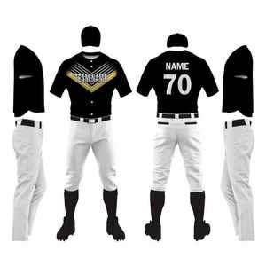2025 uniformes de baseball en polyester 100% de meilleure qualité pour hommes imprimés avec logo privé nouveaux et exclusifs - Product Image 2