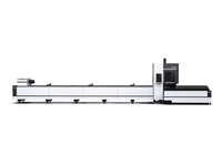 Machine de découpe laser à fibre industrielle 6000 mm 240 mm 3000 W pour tube en métal