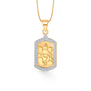 จินตะมานี กัญชา จี้พระพุทธรูปสีเหลืองทองสำหรับทุกเพศ - Product Image 2