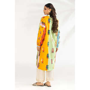 Chemise en Chiffon Imprimé Bohème Chic à Motifs Floraux pour Printemps/Été IPS-77467 - Product Image 4