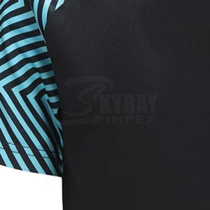 T-shirt à logo personnalisé pour hommes Dernier design Couleur unie Séchage rapide et durable pour l'extérieur Tissu tricoté - Product Image 6