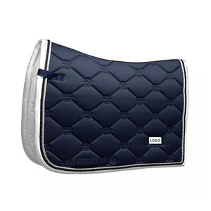 Selle de cheval de haute qualité avec demi-doigts, logo personnalisé, satin premium, mousse équine de qualité supérieure, produit de selle de cheval de qualité supérieure - Product Image 5