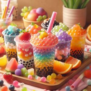 Perlas de Boba de Alta Calidad, Blancas y Negras, Todos los Sabores, Venta al por Mayor, OEM - Product Image 6