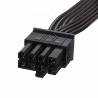 8 Pin Kabel Ekstensi PCI-E Pria, Laki-laki Ke Dua 8(6 + 2)Pin Male untuk Corsair