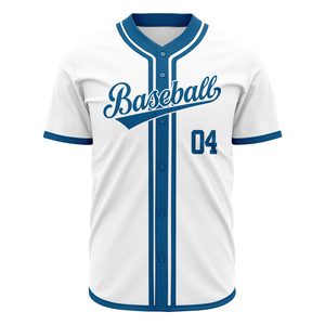 เสื้อเจอร์ซีย์สำหรับผู้ชายเสื้อเบสบอลปักโลโก้ - Product Image 5