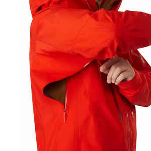 Chaqueta de Esquí para Hombre con Capucha, Forro de 3 Capas, Exterior Resistente, Cierre de Cremallera, Impermeable, Cortavientos, Aislamiento Térmico de Forro Polar, Talla Grande - Product Image 4