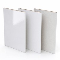 Boîte en carton pliable blanche 350 g/m², personnalisée, pour emballages cadeaux de cosmétiques et d'électronique