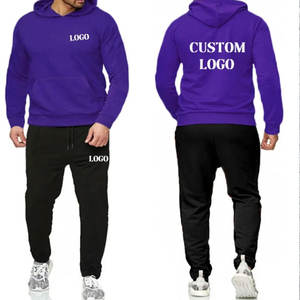 Conjuntos Deportivos Casuales de Dos Piezas Más Buscados para Hombre, Ropa Deportiva Cómoda para Gimnasio con Logotipo, Colección de Invierno en Oferta - Product Image 6