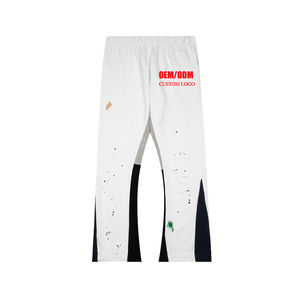 กางเกงผู้ชายทรงตรงเข้ารูปสำหรับ2026กีฬาฟิตเนสและดีไซน์ลายทางโค้งมีสไตล์ - Product Image 3