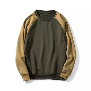 Venta al por mayor unisex polar cuello redondo sudaderas manga larga para hombre Jersey sudadera sin capucha transpirable moda personalizada - Product Image 4