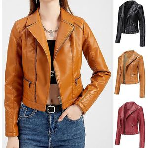 แจ็กเก็ตหนังแท้สำหรับผู้หญิงแจ็กเก็ตหนังแท้ - Product Image 6