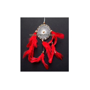 Compre <span class=keywords><strong>atrapasueños</strong></span> pequeño decorativo hecho a mano de la mejor calidad con plumas para la decoración del coche y el bolso del hogar al precio más bajo - Product Image 1