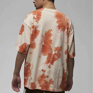T-shirt en coton épais surdimensionné pour homme, personnalisé, uni, écologique, respirant, séchage rapide, 100% coton - Product Image 5