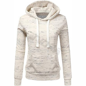 Vente en gros Nouveau sweat à capuche femme décontracté couleur unie à manches longues pull surdimensionné sweats tricot sweat à capuche pour femme - Product Image 1