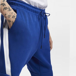 กางเกงจ็อกเกอร์ผู้ชายเอวสูงผ้าฟลีซ 100% ผ้าฝ้าย ระบายอากาศ แห้งเร็ว มีซิปกระเป๋า สายรัดเอว คุณภาพสูง - Product Image 4