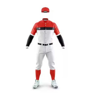 2025 modelo nuevo diseño última calidad 100% poliéster nueva tendencia diseño deportivo jersey de béisbol con pantalón Etiqueta de Cuello acolchado - Product Image 3