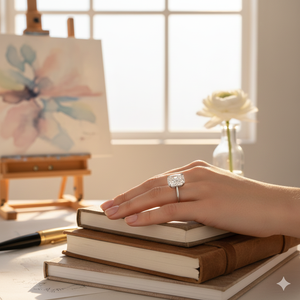 Diamante Brillante de Corte Cojín Alargado de 16 Quilates, Corte Cojín de Hielo Triturado, VVS2, Cultivado en Laboratorio CVD, Color F, Óptica Impecable, Certificado IGI - Product Image 4