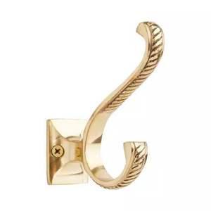 Modern brass wall hooks for clean interiors <b>improving</b> everyday organization efficiency with <b>smart</b> design thinking approach use - Product Image 4