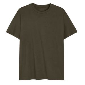 Camiseta de Manga Corta para Hombre, Personalizada con Logotipo, Poliéster/Algodón, Corte Regular, Peso Pesado 220g, Estilo Urbano, Casual, Cuello Redondo, Lisa, al por Mayor - Product Image 1