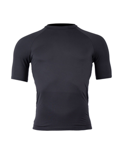 เสื้อรัดกล้ามเนื้อผู้ชายแบบสั้น ผ้าโพลีเอสเตอร์ระบายอากาศ พิมพ์ลายซิลค์สกรีน คุณภาพสูง ออกแบบเองได้ น้ำหนัก 180 กรัม ยี่ห้อ WEAVEON ขายส่ง - Product Image 5