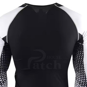New Design Rash Guard Compression Shirt Durable Fabric Perfect For MMA BJJ <b>Grappling</b> And Fitness Training Rash Guard - Product Image 6