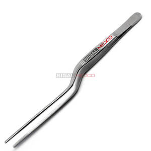 Pinzas de Bayoneta Adson de Acero de 16 cm, Pinzas Quirúrgicas Médicas para Apósitos, Punta Serrada de 1.7 cm, Reutilizables, para Uso Clínico en Hospitales y Quirófanos - Product Image 6