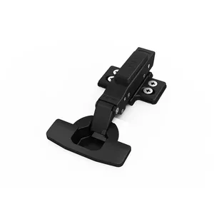 Master Spectrum Colored Hinge Braked Flat 48-Axis <b>Black</b> 4-Hole Base <b>Bracket</b> - Product Image 1
