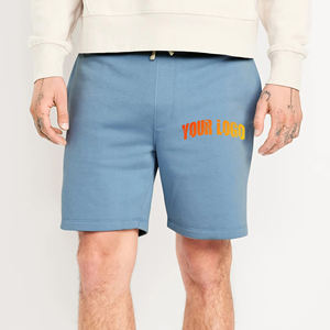 Custom made 100% cotton <b>fleece</b> <b>shorts</b> for men's custom printed logo wrincles less comfortable soft cotton <b>short</b> for mens - Product Image 1