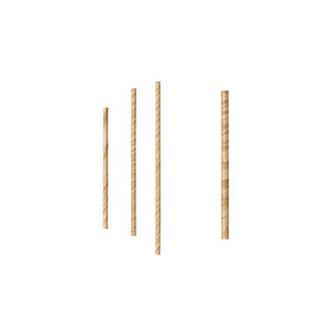 BELLESOME Écologique 10X210mm Tissu En Bois Paille Meilleure Vente Pailles Jetables Corée Création De Matériaux En Papier Innovants - Product Image 2