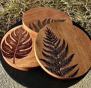 Juego de Posavasos de Alta Demanda, Posavasos de Madera Hechos a Mano de la India, Calidad Estándar, Hechos a Mano, Más Vendidos - Product Image 3