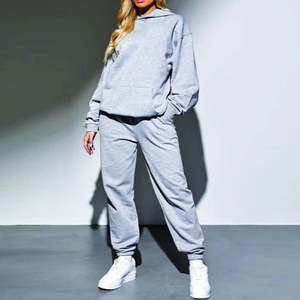 Nouveau pantalon de jogging décontracté en toile pour femme, sur mesure, OEM, pantalon de jogging, survêtement, pantalon de course, poches, 100% coton - Product Image 5