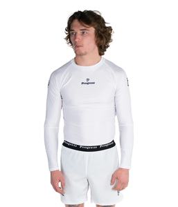 Sublimación personalizada impresa protección UV camisas de compresión Rashguard para surf BJJ MMA niños adultos Jiu Jitsu entrenamiento Spandex - Product Image 1