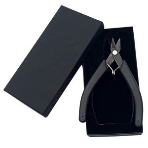 GEMSTONE ENTERPRISES 6 Pinces professionnelles pour la pose de kératine, en acier inoxydable, outil pour extensions de cheveux, logo personnalisé, durable - Product Image 1