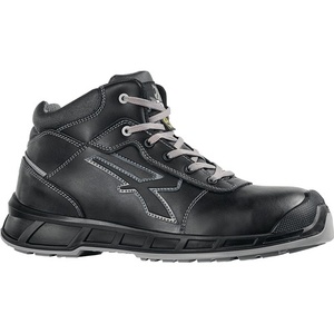 Professional Safety Shoes for Men Size 42 Black-Grey S3S CI FO SR ESD by Gaynor - Product Image 1