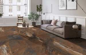 Azulejos de Cerámica Terrazo Modernos de 600x1200mm, Formato Grande, Aspecto de Piedra, Revestimiento Decorativo para Paredes Interiores, para Hoteles y Cafés - Product Image 5