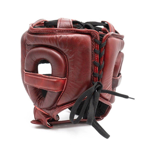 Protector de Cabeza de Cuero de Alta Calidad para Boxeo, MMA y Artes Marciales, Protección Mejorada, Diseño Transpirable y Ajustable, Construcción Duradera - Product Image 5