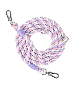 Reflective <b>Dog</b> Rope Durable <b>Dog</b> <b>Leash</b> Pet Supplies Accessory Customized Colored Cotton Rope Handmade <b>Dog</b> <b>Leash</b> Pet <b>Leash</b> - Product Image 2