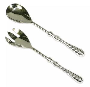 Juego de Cubiertos Modernos Ecológicos de Acero Inoxidable de Alta Calidad con Acabado Mate, Juego de 2 Piezas de Cuchara y Tenedor para Vajilla de Fiesta - Product Image 1