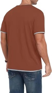 Conjunto de Verano para Hombre, Camiseta Transpirable de Poliéster Blanco para Hombre, Camisetas, Tops, Camisetas Holgadas con Estampado - Product Image 2