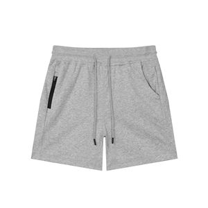 กางเกงขาสั้นผู้ชายฟิตเนส250ผ้าฝ้ายเปล่าระบายอากาศได้ดีกางเกงขาสั้นสำหรับออกกำลังกายเล่นกีฬาลำลองมีโลโก้ออกแบบได้ตามต้องการสำหรับฤดูร้อน - Product Image 1