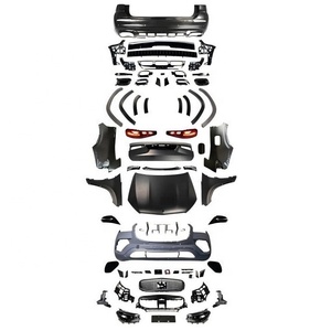 Kit de carrocería completo para <span class=keywords><strong>Mercedes</strong></span> Benz <span class=keywords><strong>GLS</strong></span> X166, actualización <span class=keywords><strong>X167</strong></span> Maybach Acelift, incluye parachoques delantero, parachoques trasero, parachoques trasero, parrilla - Product Image 1