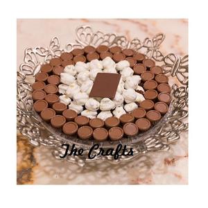 Cuenco de aluminio plateado para chocolates, tamaño y forma personalizados, cuenco para servir dulces a los mejores precios - Product Image 1