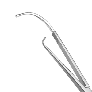 Hulka Vulsellum fórceps maleable sonido uterino 280mm Manual de acero inoxidable instrumentos de Ginecología de alta calidad - Product Image 2