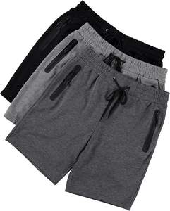 Pantalones cortos de calle para hombres y mujeres de color sólido de moda de invierno de talla grande y transpirables para adultos - Product Image 4