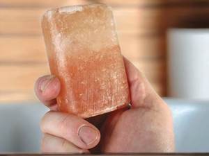 Ensemble de massage en pierre de sel rose de l'Himalaya fait à la main, conçu sur mesure, rouleau de jade de bain en bois aromathérapie beauté chaude soins personnels - Product Image 4