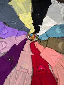 Traje Salwar de Georgette Sintética Bordado Hecho en India, Estilo Tradicional, Ropa Casual, Plazo Dupatta, para Uso Diario, Oficina, Fiestas, Envío Rápido - Product Image 6