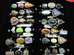 925 Sterling Silver Adjustable Handmade Natural Rose Quartz Gemstone Antique Leaf <b>Ring</b> 4 Women Wholesale Customized Gift Jewelry - Product Image 5